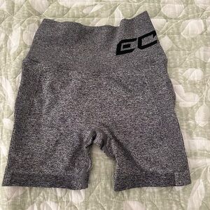 Echt arise scrunch shorts in gray, Xsmall